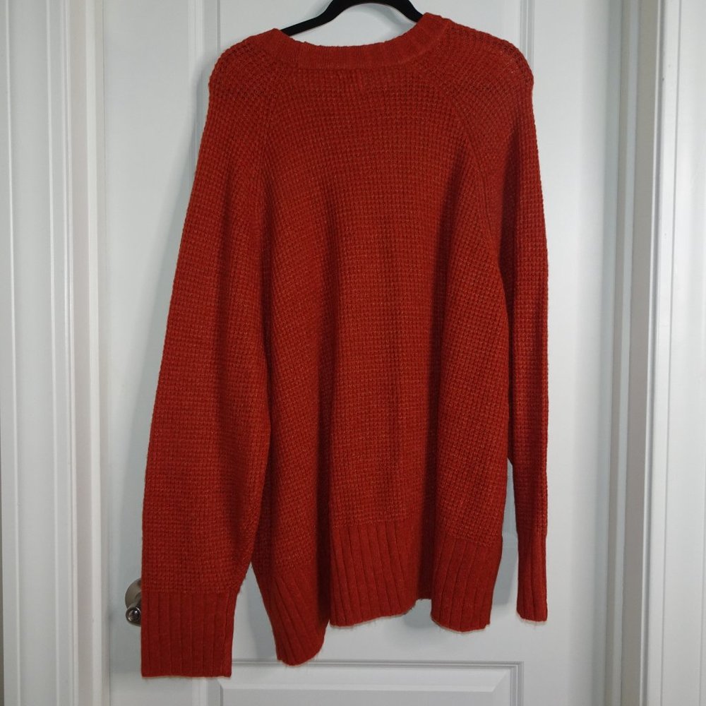 A New Day Burnt Orange Stylish Sweater - Picture 2 of 8
